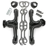 Hedman Traditional Block Hugger Headers for 1923-1949 STREET ROD - 68390 Headers, Traditional, Hugger, Steel, Temporary Paint, Chevy, Small Block, Pair thumbnail 1