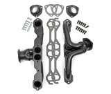 Hedman Traditional Block Hugger Headers for 1923-1949 STREET ROD - 68390 Headers, Traditional, Hugger, Steel, Temporary Paint, Chevy, Small Block, Pair thumbnail 2