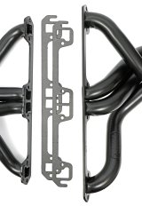 Hedman Street Headers for 1972-1983 CJ5, 1972-1975 CJ6, 1976-1983 CJ7 - 99190 Headers, Street, Fenderwell Exit, Steel, Temporary Paint, Jeep, V8, Pair thumbnail 4