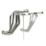 Hedman Elite Extreme-Duty Headers 69088 Headers, Extreme-Duty, Long Tube, Steel, Silver Ceramic Coated, Chevy, GMC, Small Block, Pair thumbnail 5