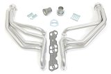 Hedman Elite Extreme-Duty Headers 69088 Headers, Extreme-Duty, Long Tube, Steel, Silver Ceramic Coated, Chevy, GMC, Small Block, Pair thumbnail 9