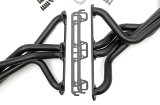Hedman Elite Extreme-Duty Headers 93198 Headers, Extreme-Duty, Fenderwell Exit, Steel, Black Ceramic Coated, Jeep, 304, Pair thumbnail 4