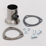 Hedman Oxygen Sensor Reducers with 2.25 Inch Outlet 21107 Header Reducer, Bung, 3-Bolt Flange, 3 in. Inlet, in. Outlet, Steel, Natural, Each thumbnail 1