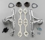 Hedman Traditional Block Hugger Headers 68396 Headers, Traditional, Hugger, Steel, Silver Ceramic Coated, Chevy, Small Block, Pair thumbnail 8