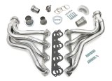Hedman Street Headers 89146 Headers, Street, Long Tube, Steel, Silver Ceramic Coated, Ford, 460, Pair thumbnail 1