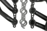 Hedman Specialty and Engine Swap Headers 68713 Headers, Mid-Length, Steel, Black Ceramic Coated, LS Swap, Chevy, Pair thumbnail 5