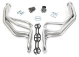 Hedman Elite Extreme-Duty Headers 69892 Headers, Extreme-Duty, Long Tube, Steel, Silver Ceramic Coated, Chevy, GMC, Small Block, Pair thumbnail 1