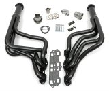 Hedman Street Headers 58150 Headers, Street, Long Tube, Steel, Temporary Paint, Oldsmobile, 400, 425, 455, Pair thumbnail 1
