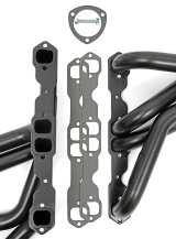 Hedman Street Headers for 1970-1981 CAMARO, 1975-1979 NOVA - 65104 Headers, Street, Long Tube, Steel, Temporary Paint, Chevy, Small Block, Pair thumbnail 4