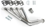 Hedman Street Headers 66001 Headers, Street, Long Tube, Steel, Silver Ceramic Coated, Chevy, 396, 402, 427, 454, Pair thumbnail 7