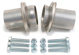 Hedman Ball and Socket Header Flange Kits 21155 Exhaust Flanges, 2.50 in. O.D., 4.00 in. Length, Stainless Steel, Female, Male, Flanges, Bolts Nuts, Kit thumbnail 3