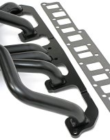 Hedman Street Headers 99600 Header, Street, Long Tube, Steel, Temporary Paint, Jeep, 232, 258, Each thumbnail 5