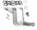 Hedman Street Headers for 1958-1964 BEL AIR, BISCAYNE, 1959-1964 IMPALA - 68236 Headers, Street, Long Tube, Steel, Silver Ceramic Coated, Chevy, 283, 327, Pair thumbnail 2