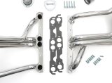 Hedman Street Headers for 1958-1964 BEL AIR, BISCAYNE, 1959-1964 IMPALA - 68236 Headers, Street, Long Tube, Steel, Silver Ceramic Coated, Chevy, 283, 327, Pair thumbnail 4