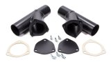 Hedman Quick-Eze 2.5 Inch Exhaust Cutouts 16250 Cutouts, Quick-Eze, Manual, Steel, Weld-On, 2 1/2 in. Diameter, Pair thumbnail 4