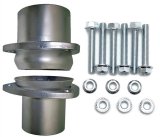 Hedman Ball and Socket Header Flange Kits 21156 Exhaust Flange, Stainless Steel, 3.00 in. I.D. Collector, 3.00 in. I.D. Pipe, Kit thumbnail 1