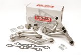Hedman 304 Stainless Steel Headers 62010 Headers, Mid-Length, Steel, Natural, Chevrolet, GMC, Pair thumbnail 5