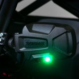 Seizmik Pursuit Night Vision Side View Mirrors 56-18087KIT Mirror, Pursuit, Cree LED, 1.875 in./2.000 in. ROPS, Aluminum, Black, Can-Am, Kawasaki, Kubota, Yamaha, Pair thumbnail 3