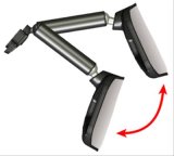 Seizmik Wide Angle Rear View Mirrors 56-18054 Mirror, View, Angle, Rectangular, Black Steel Bracket, Center, Polaris, Each thumbnail 2