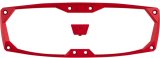 Seizmik Halo-R Series Mirror Bezel and Cap Kits 56-19002 Side View Components, Rear View Kits, ABS Plastic, Red, Fits Mirrors, Kit thumbnail 1