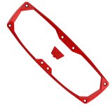 Seizmik Halo-R Series Mirror Bezel and Cap Kits 56-19002 Side View Components, Rear View Kits, ABS Plastic, Red, Fits Mirrors, Kit thumbnail 2