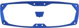 Seizmik Halo-R Series Mirror Bezel and Cap Kits 56-19003 Side View Components, Rear View Kits, ABS Plastic, Blue, Fits Mirrors, Kit thumbnail 1