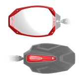Seizmik Body Moldings 56-19019 PHOTON CAST ALUMINUM TRIM KIT - RED, SEIZMIK PHOTON SIDEVIEW MIRRORS thumbnail 2
