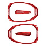 Seizmik Body Moldings 56-19019 PHOTON CAST ALUMINUM TRIM KIT - RED, SEIZMIK PHOTON SIDEVIEW MIRRORS thumbnail 4