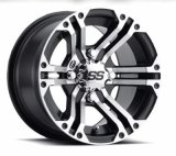 ITP SS212 Black Alloy Wheels with Milled Accents 15x7 Itp Ss212 Black/Milled 1 5" X 7", 5/4.5 (6.+1) thumbnail 1