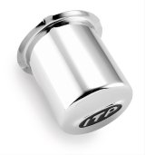 ITP Center Caps SM1300BX Caps, Snap-on, Closed, Plastic, Chrome, Logo, Set of 4 thumbnail 1