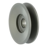 Powermaster V-Belt Alternator Pulleys 181 Pulley, V-Belt, 1-Groove, Aluminum, Hard Anodized, .642 in. Bore, Bolt-On, Universal, Each thumbnail 3
