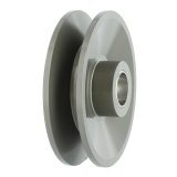 Powermaster V-Belt Alternator Pulleys 181 Pulley, V-Belt, 1-Groove, Aluminum, Hard Anodized, .642 in. Bore, Bolt-On, Universal, Each thumbnail 4