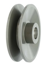 Powermaster V-Belt Alternator Pulleys 181 Pulley, V-Belt, 1-Groove, Aluminum, Hard Anodized, .642 in. Bore, Bolt-On, Universal, Each thumbnail 7