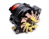 Powermaster Race Alternators 8066 Alternator, Race, Black, 100 Amp, 16v, GM CS121, Each thumbnail 3