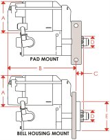 Powermaster XS Torque Starters 9507 Starter, Torque, 1.6HP Motor, Mini, Ford, 239, Flathead, Each thumbnail 2