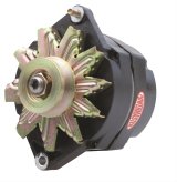 Powermaster Street Alternators 57293 Alternator, Internal Regulator, 150 Amp, Black Powdercoated, Buick, Oldsmobile, Pontiac, Chevy, GMC, Each thumbnail 2