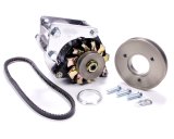 Powermaster Drag Race Alternator Kits 8-882 Alternator, Internal Regulator, 100 Amp, Snug Mount, Black, Chevy, Big Block, V8, Kit thumbnail 5