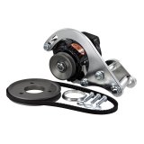 Powermaster Drag Race Alternator Kits 8-897 Alternator, Internal Regulator, 100 Amp, Low Mount, Black, Chevy, Big Block, V8, Kit thumbnail 2
