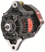 Powermaster XS Volt Alternators 8168 Alternator, Internal Regulator, 50 Amp, Black, Race, Each thumbnail 3