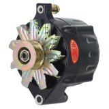 Powermaster XS Volt Alternators 8-57148 Alternator, Volt, Ford Race Prepped, Internal Regulator, 150 Amp, Black, Adjustable Voltage, Each thumbnail 1