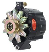 Powermaster XS Volt Alternators 8-57148 Alternator, Volt, Ford Race Prepped, Internal Regulator, 150 Amp, Black, Adjustable Voltage, Each thumbnail 2