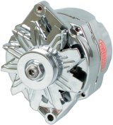 Powermaster Street Alternators 37293 Alternator, Internal Regulator, 150 Amp, Chrome Plated, Buick, Oldsmobile, Pontiac, Chevy, GMC, Each thumbnail 4