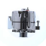 Powermaster Race Alternators 8-37140 Alternator, Internal Regulator, 150 Amp, Chrome Plated, Ford, Mercury, Jeep, Each thumbnail 4
