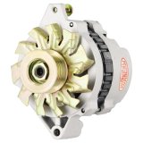Powermaster Race Alternators 478026 Alternator, Internal Regulator, 140 Amp, 16V, Natural, Center Offset, Chevy, GMC, Oldsmobile, Pontiac, Each thumbnail 2