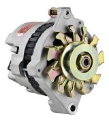 Powermaster Race Alternators 8060 Alternator, Internal Regulator, 70 Amp, Natural, Buick, Oldsmobile, Pontiac, Chevy, GMC, Each thumbnail 2