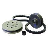 Powermaster Water Pump Drive Systems 171 Pulley Kit, to Alternator Systems, V-Belt, Universal, Kit thumbnail 1