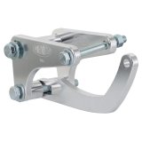 Powermaster Alternator Brackets 890 Bracket, Billet Aluminum, Polished, Block Mount, Short Water Pump, Chevy, Big Block, Each thumbnail 3