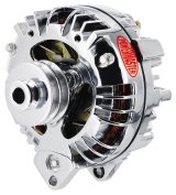 Powermaster Retro Alternators 175091 Alternator, Internal Regulator, 95 Amp, Chrome Plated, Chrysler, Dodge, Plymouth, Each thumbnail 4