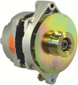 Powermaster Street Alternators 47805 Alternator, Internal Regulator, 200 Amp, Natural, Buick, Chevy, Pontiac, Each thumbnail 4