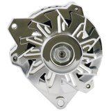 Powermaster Street Alternators 37861 Alternator, Internal Regulator, 140 Amp, Chrome Plated, Left Offset, Chevy, GMC, Pontiac, Each thumbnail 4